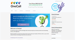 Desktop Screenshot of onecall.net.nz